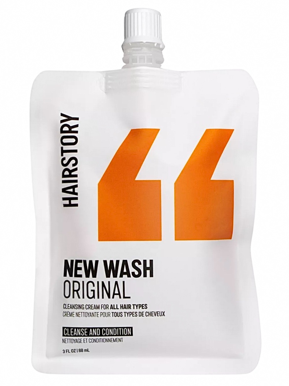 Hairstory New Wash Original Cleansing & Conditioning Cream 3oz